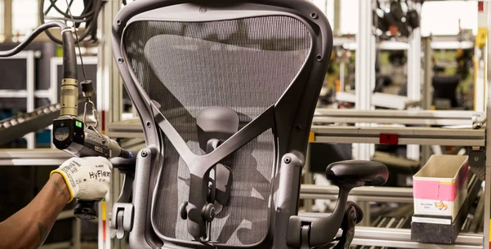 Herman Miller Aeron Chair with PostureFit Support 