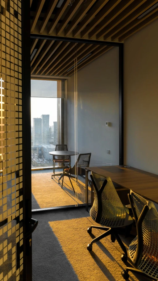 Herman Miller Sayl Chairs placed in an office
