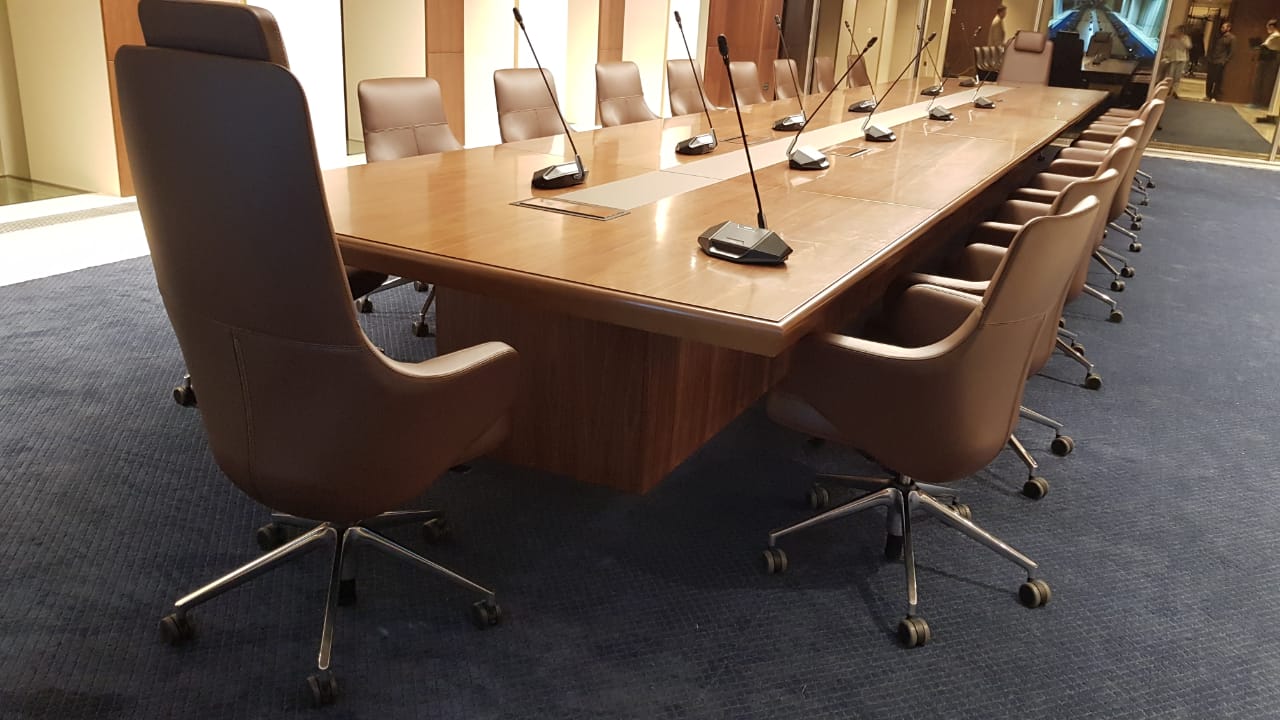 Herman Miller Grand Executive chairs — national mining corporation headquarters, Almaty Kazakhstan