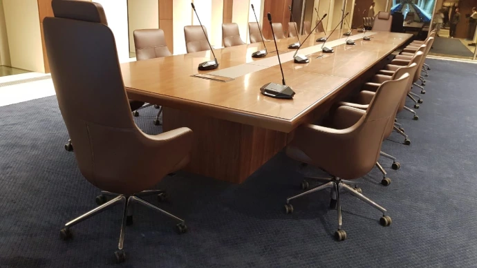 Herman Miller Grand Executive chairs — national mining corporation headquarters, Almaty Kazakhstan