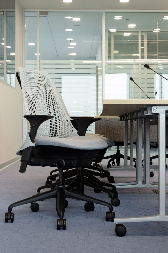 Herman Miller Sayl Chairs - Finance HQ Almaty