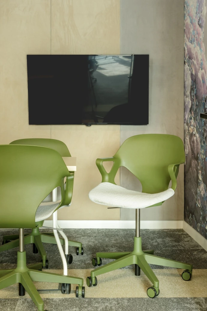 Herman Miller Zeph Chairs for ergonomic office fit-out