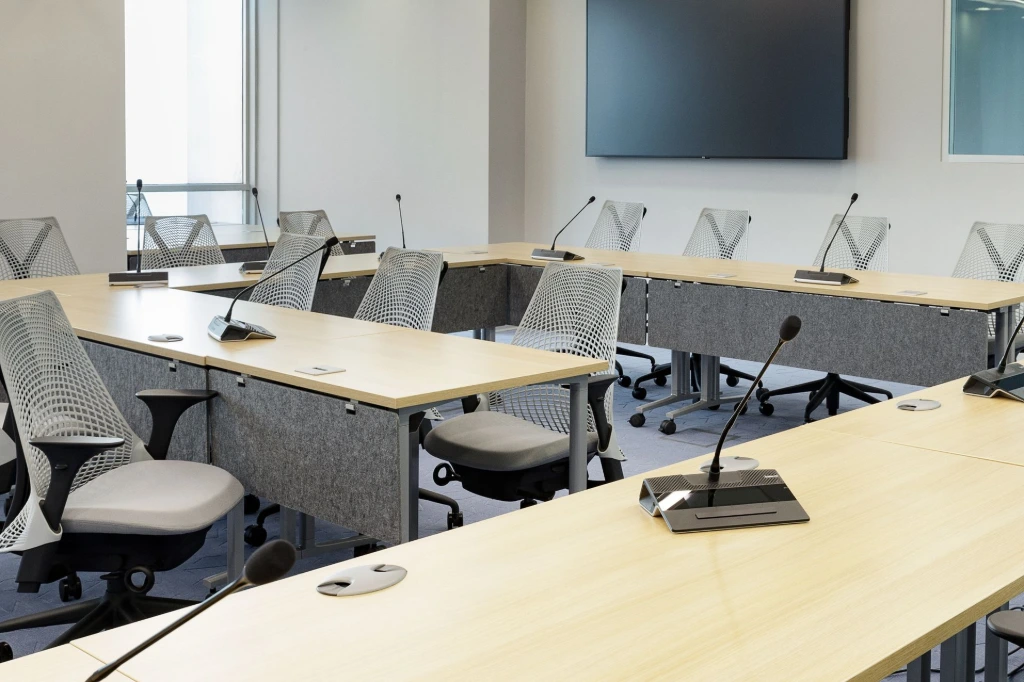 Herman Miller Sayl chairs — collaboration zone, global payment corporation Kazakhstan