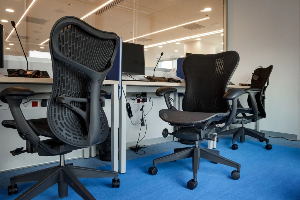 Herman Miller 1850m² office interior — global payment technology corporation, Almaty Kazakhstan