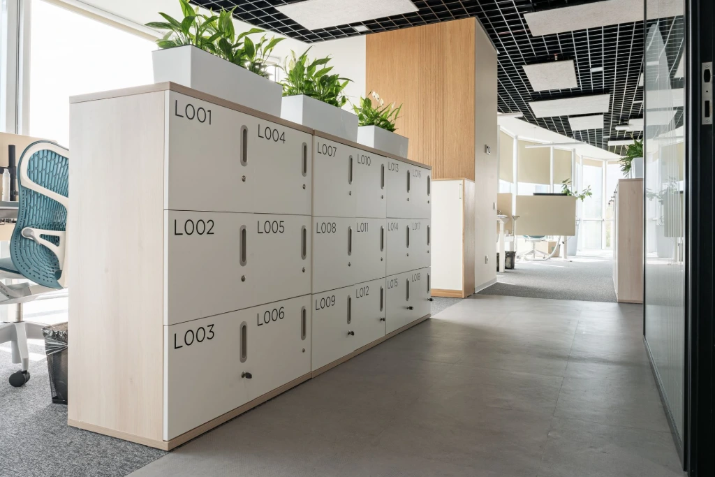MillerKnoll Locker Room Storage Units