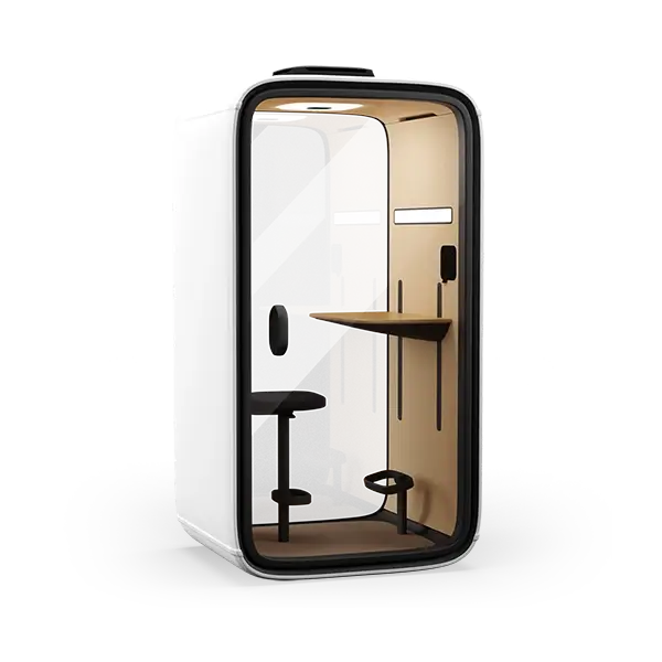 Framery One technical specifications Framery One product enclosure reference illustrating why large powered workplace units need separate handling data.