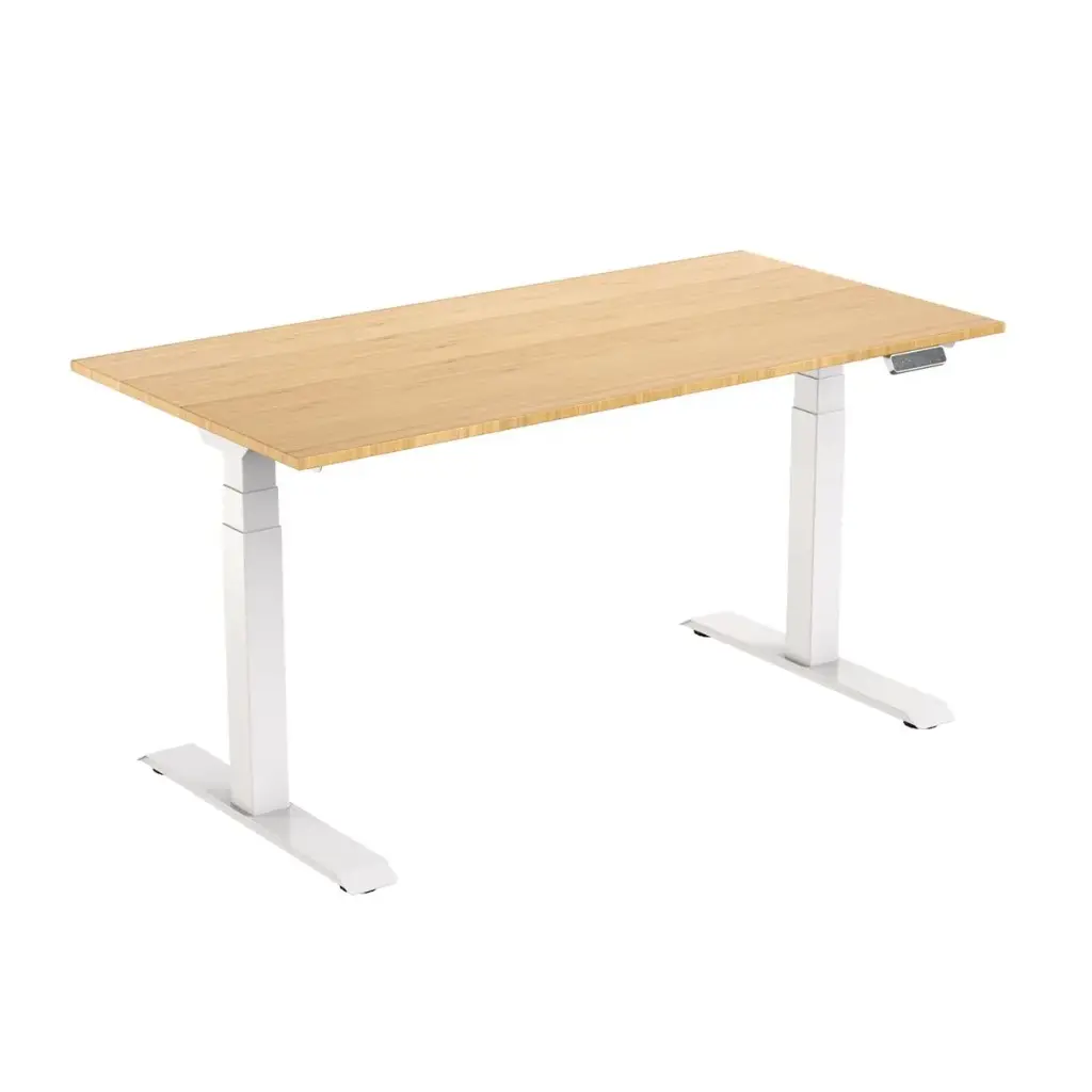 Sit Stand 1600x800 Oak/White