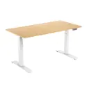 Sit Stand 1600x800 Oak/White