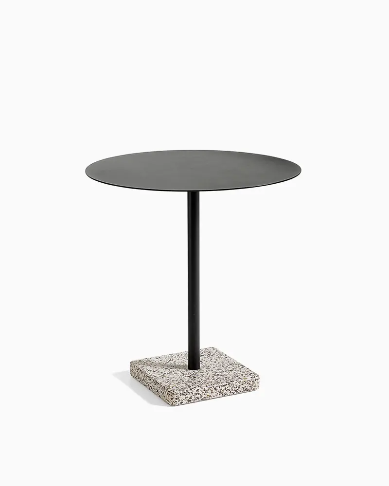 TERRAZZO Table (Round, Black)