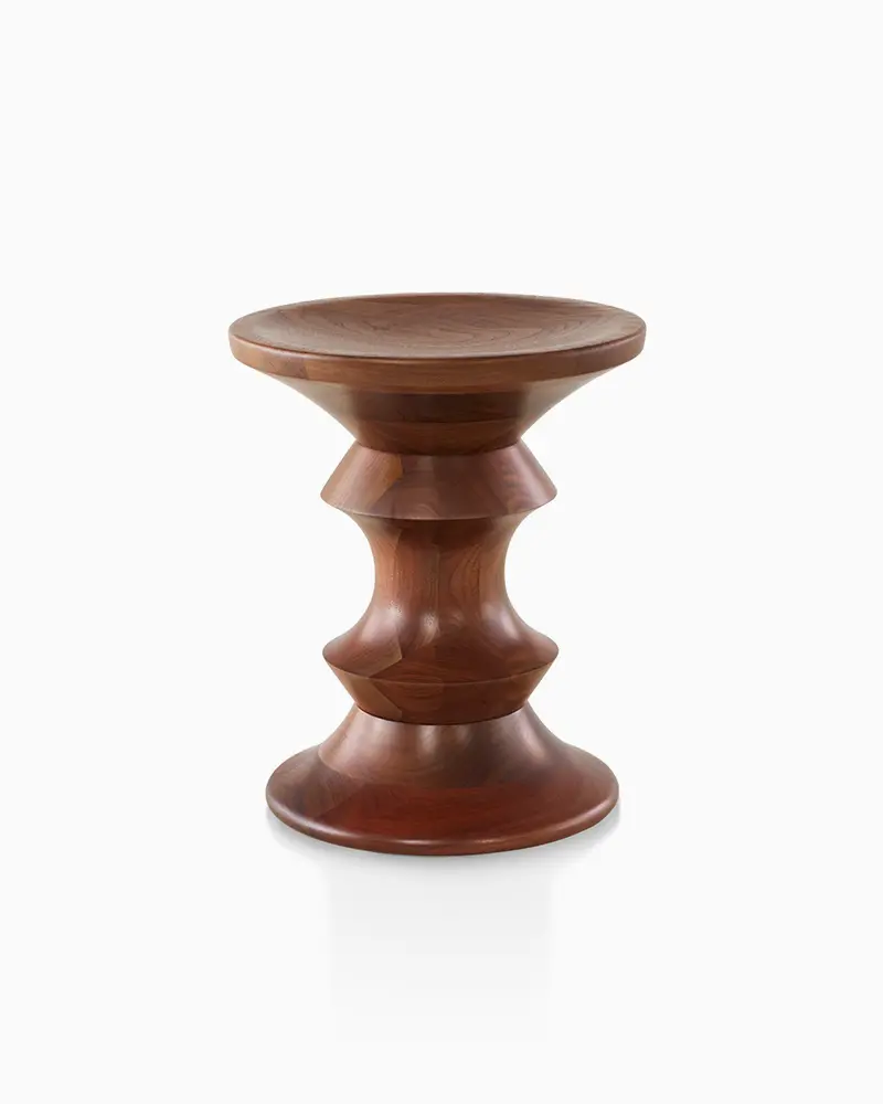 Eames Walnut Stools (A-Shape)