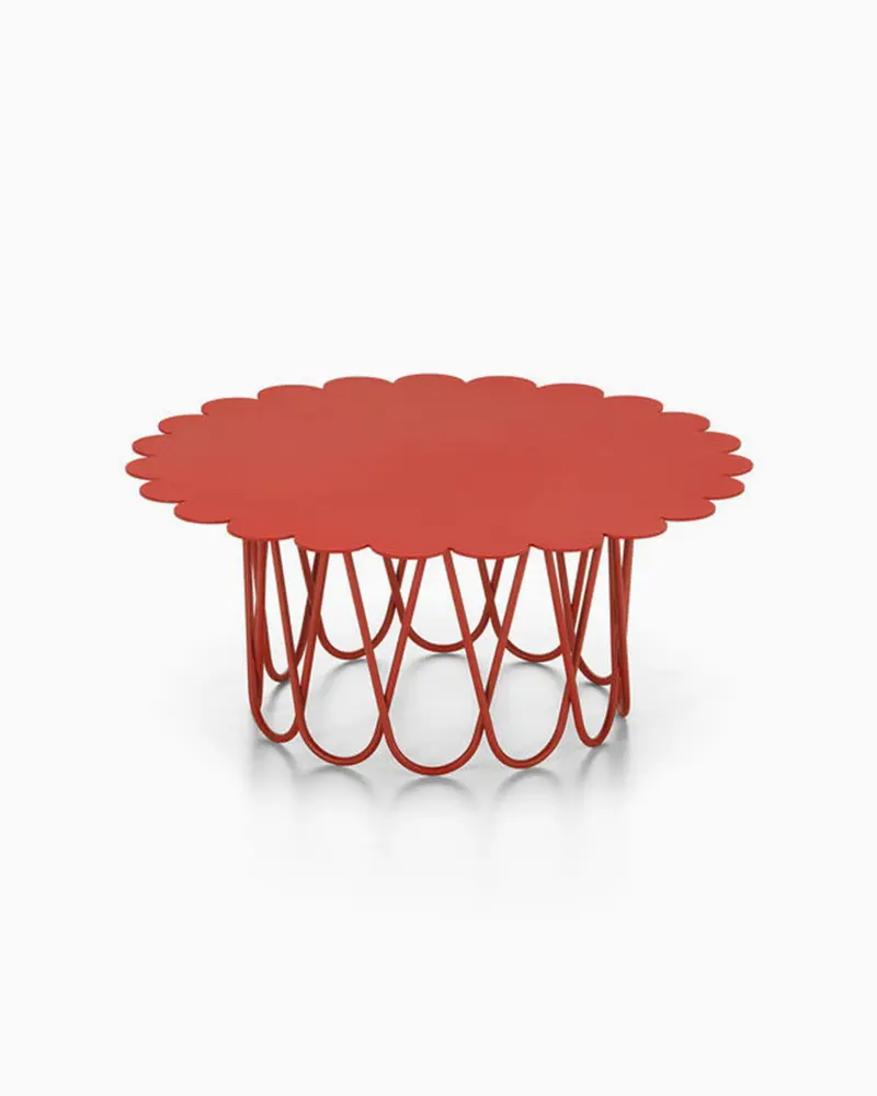 Flower Table (Red)