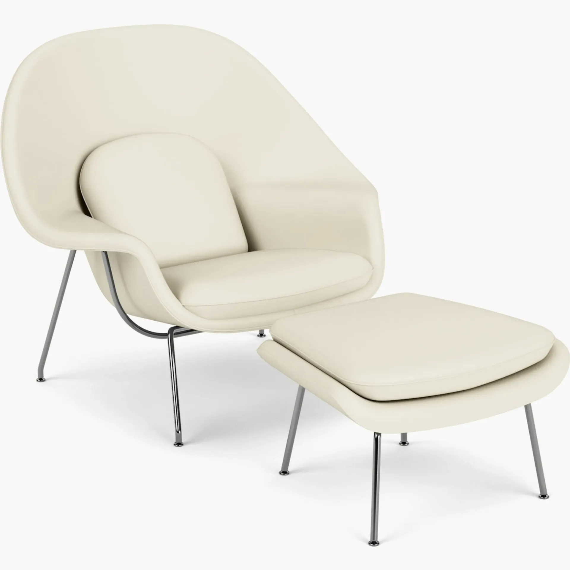 Saarinen Womb™ Chair with Ottoman