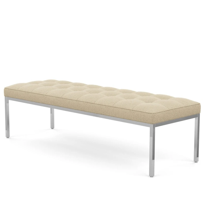 Florence Knoll™ Relaxed Bench, Three Seater