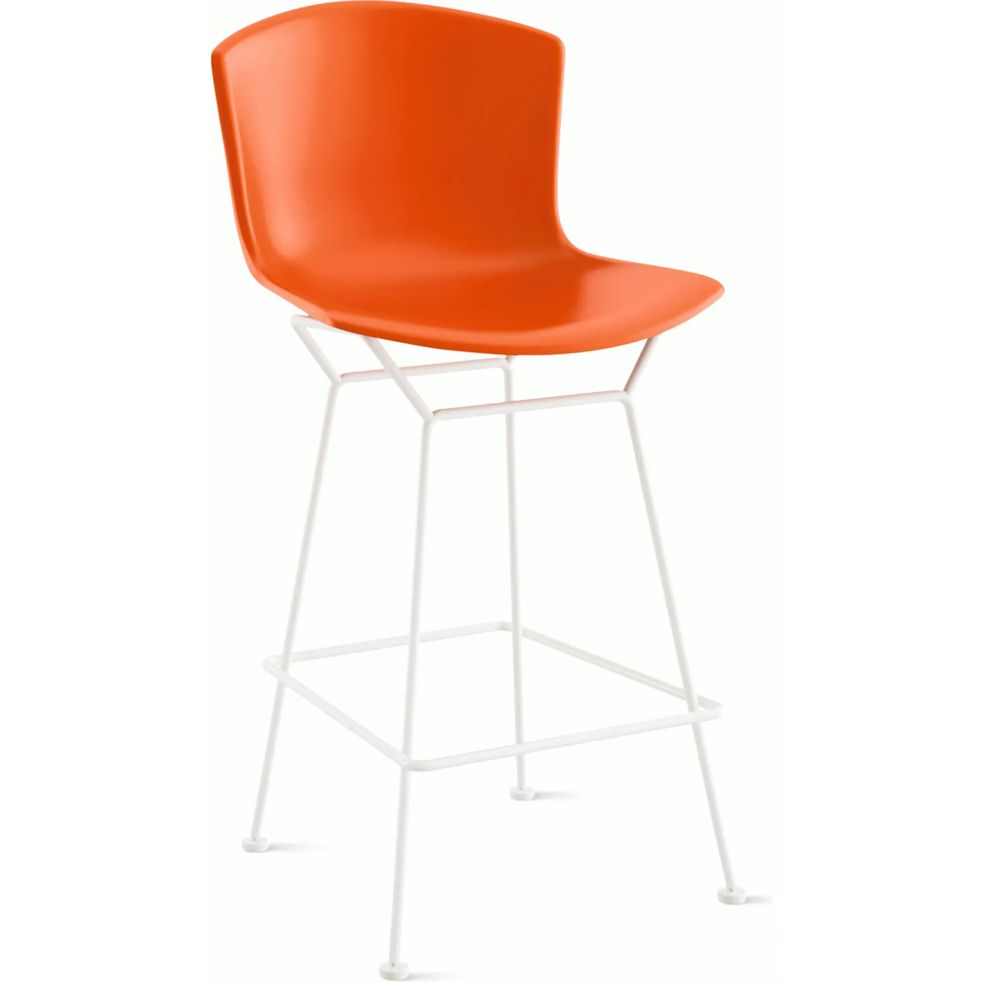 Стуool Bertoia с формованным сиденьем, высота для барной стойки
