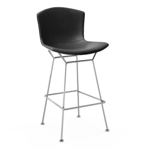 Bertoia Leatherd Barstool 